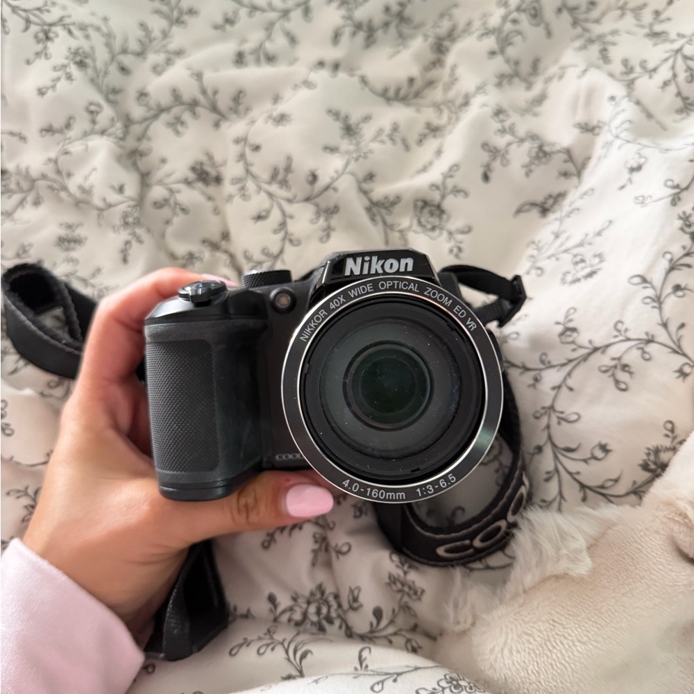 Nikon Black and Silver Digital Camera